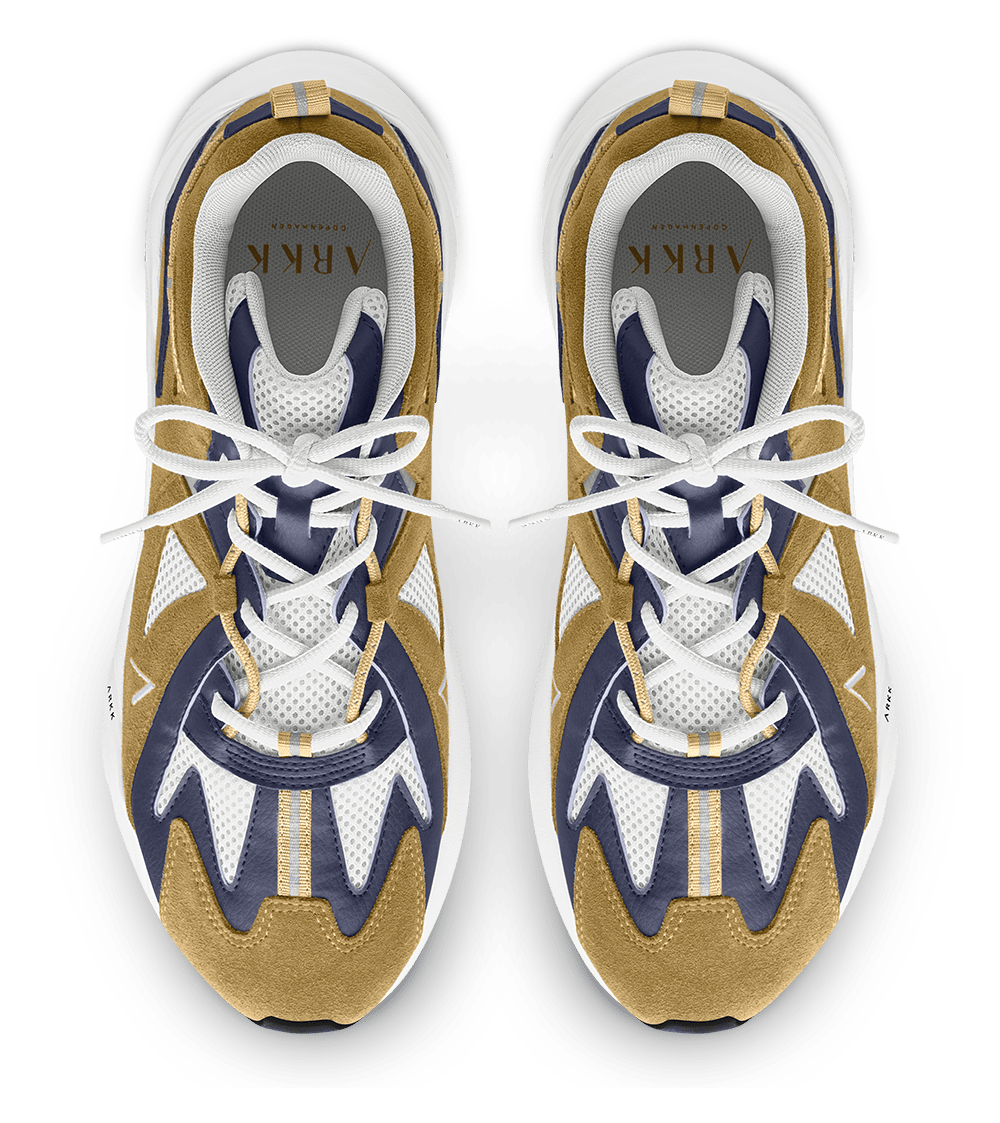 ARKK Collection Tuzon Suede W13 | Honey Mustard Patriot Blue | Women Tuzon